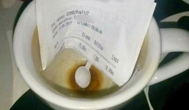 Poruka u šalici (ćikari) kave