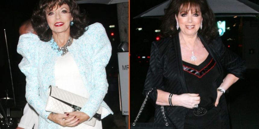 Jackie i Joan Collins ( foto JLP) Jackie i Joan Collins ( foto JLP)