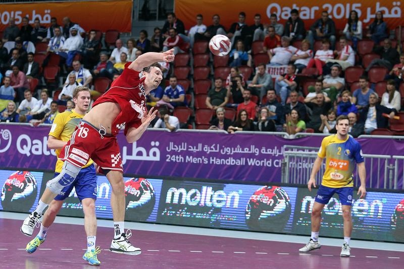 Katar – 24. svjetsko rukometno prvenstvo, 5. kolo, grupa B, Hrvatska – Bosna i Hercegovina 28-21. Photo: Goran Stanzl/PIXSELL