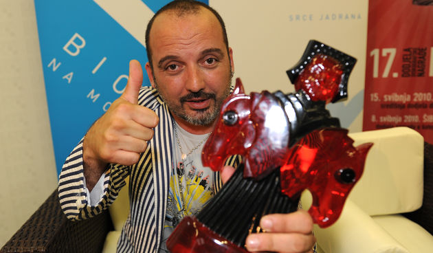 Cetvrta i posljednja vecer Porina u Biogradu na moru. Na slici: Toni Cetinski Foto: Andrija Lucic / CROPIX