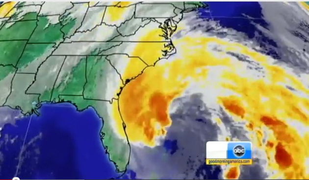 Sandy uragan, screenshot youtube