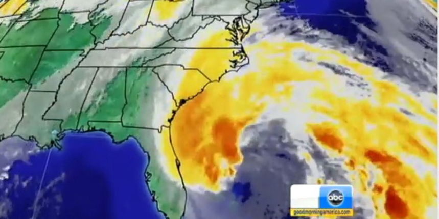 Sandy uragan, screenshot youtube