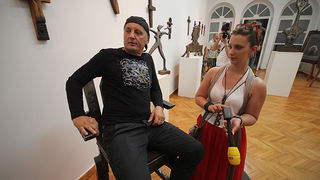 Otvaranje izložbe Stephana Lupina “Apokalipsa” (foto:Saša Čuka)