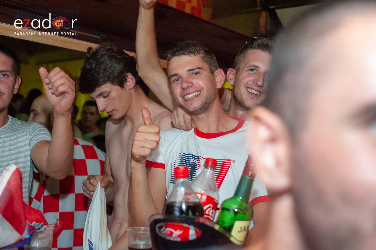 Zadar je gorio: Velika fešta nakon plasmana Vatrenih u finale Svjetskog prvenstva
