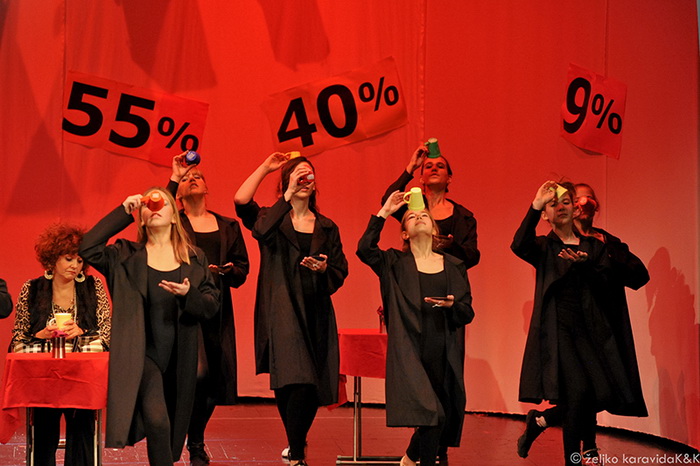 Plesna udruga Gesta: Božićni šoping u SuperOvoj, Foto: Željko Karavida Plesna udruga Gesta: Božićni šoping u SuperOvoj, Foto: Željko Karavida