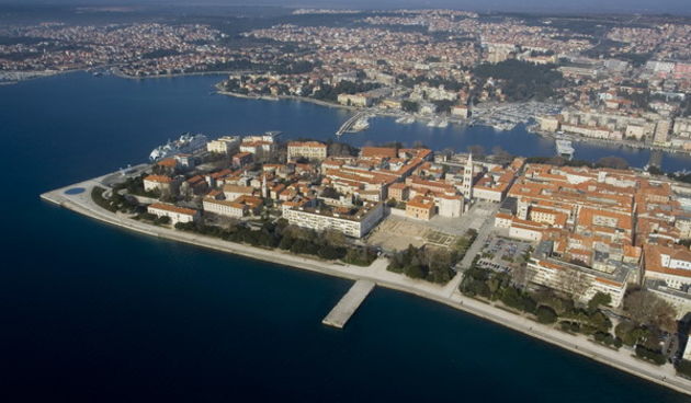 Zadar iz zraka (Foto:Boris Kacan)