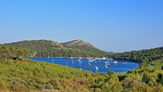 Dugi otok, 260609.
Dugi otok je jedva 1,5 sat udaljen od Zadra, jedan je od skrivenih Jadransih bisera. Sa raznolikom prirodom i plazama, cistim morem, on je namjenjen gostima koji vise cijene prirodu od zabave.
Na slici: Park prirode Telascica.
Foto: Zvo