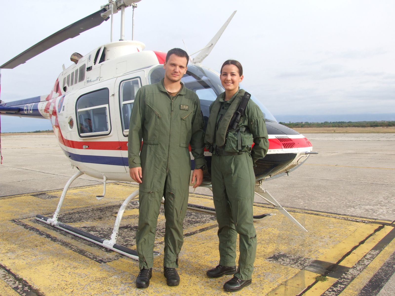 Zemunik: Započela obuka pilota u helikopteru Zemunik: Započela obuka pilota u helikopteru