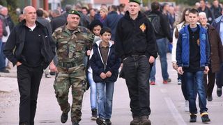 Obilježena 24. obljetnica stradanja mještana i branitelja Škabrnje, Foto: Dino Stanin/PIXSELL Obilježena 24. obljetnica stradanja mještana i branitelja Škabrnje, Foto: Dino Stanin/PIXSELL