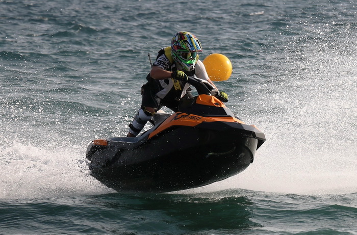 Vir: Slobodan trening na plaži Jadro pred utrke Alpe Adria Jest Ski Toura. Foto: Kažimir Škrbić/Virski list