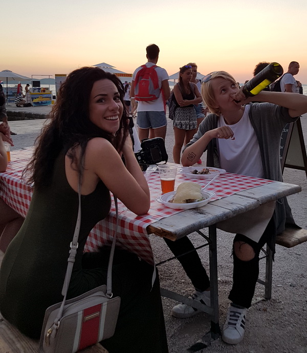 Zalazak sunca i Craft Beer Festival na zadarskoj rivi. Foto: Mladen Malik Zalazak sunca i Craft Beer Festival na zadarskoj rivi. Foto: Mladen Malik