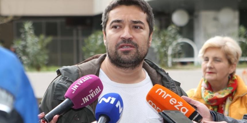 Dragan Markovina predstavio svoju kandidaturu za gradonacelnika u ime Nove ljevice i Radnicke fronte
