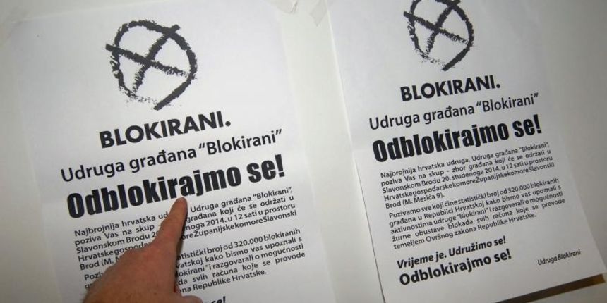 Predstavnici najbrojnije hrvatske udruge, Udruge gradjana Blokirani upoznali Brodjane s aktivnostima udruge i razgovarali o mogucnostima zurne obustave blokada svih racuna koje se provode temeljem Ovrsnog zakona Republike Hrvatske. Photo: Ivica Galovic/P Predstavnici najbrojnije hrvatske udruge, Udruge gradjana Blokirani upoznali Brodjane s aktivnostima udruge i razgovarali o mogucnostima zurne obustave blokada svih racuna koje se provode temeljem Ovrsnog zakona Republike Hrvatske. Photo: Ivica Galovic/P