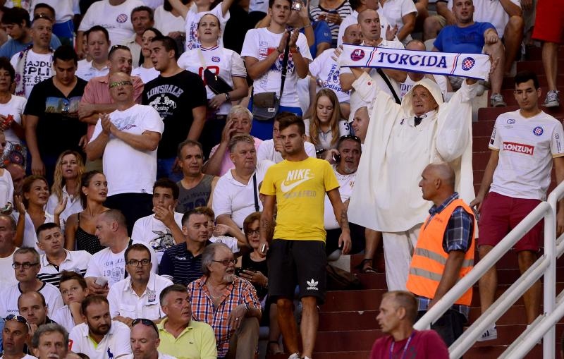 Stadion Poljud, Split – Uzvratna utakmica doigravanja za Europsku ligu, HNK Hajduk – FC Slovan Liberec 0-1. Photo: PIXSELL