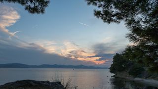 Smiraj rujanskog dana u Zadru Smiraj rujanskog dana u Zadru