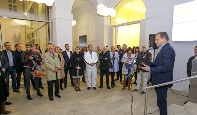 Branko Dukić u Kneževoj Palači