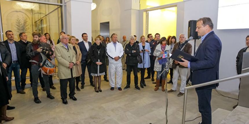 Branko Dukić u Kneževoj Palači Branko Dukić u Kneževoj Palači