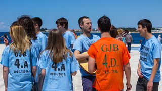 Ludijada maturanata na zadarskoj rivi 17. svibnja 2016. Foto: Bojan Bogdanić