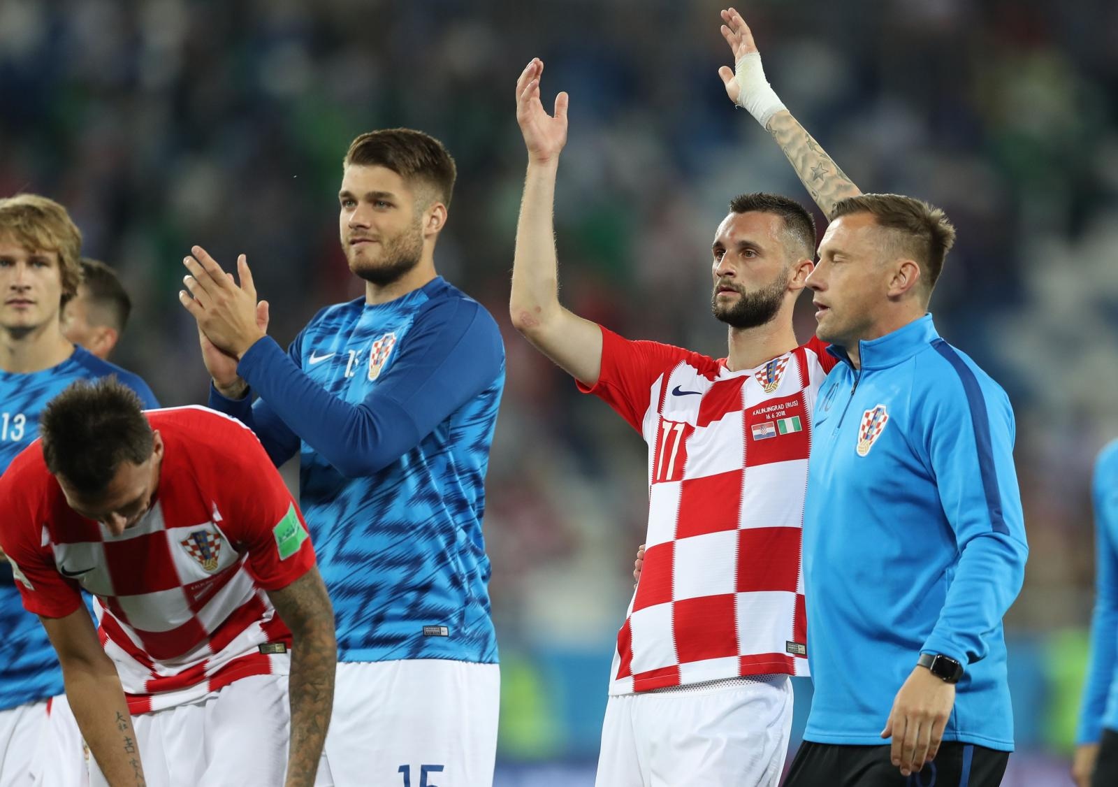 SP 2018: Slavlje hrvatskih reprezentativaca nakon pobjede nad Nigerijom SP 2018: Slavlje hrvatskih reprezentativaca nakon pobjede nad Nigerijom