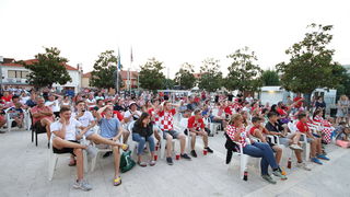 Bibinje: Navijanje za Vatrene i fešta nakon pobjede nad Engleskom