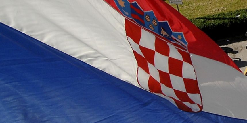 Hrvatska zastava, Foto: Robert Fajt / Cropix Hrvatska zastava, Foto: Robert Fajt / Cropix