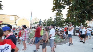 Bibinje: Navijanje za Vatrene i fešta nakon pobjede nad Engleskom