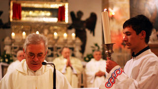 Misa za blagdan Svijećnice u crkvi Sv.Šime (Foto:Saša Čuka)