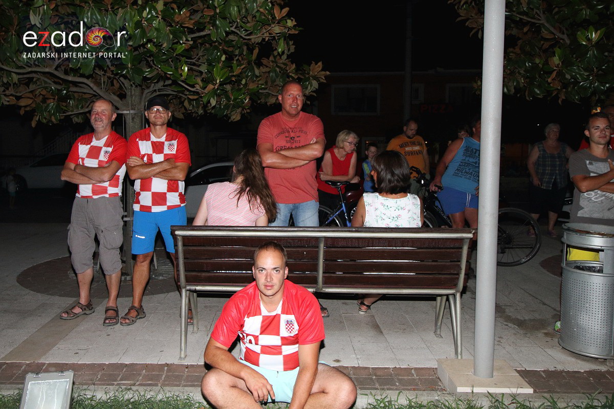 Bibinje: Navijanje za Vatrene i fešta nakon pobjede nad Rusijom