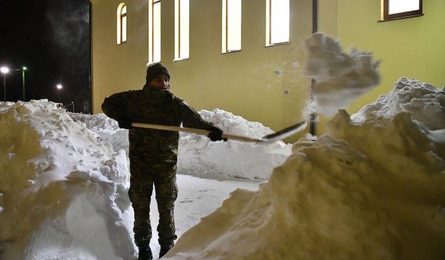 Čišćenje snijega, snijeg