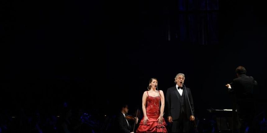 Zagreb – U multiifunkcionalnoj dvorani Arene talijanskoi tenor Andrea Bocelli odrzao je koncert. Photo: Davor Visnjic/PIXSELL