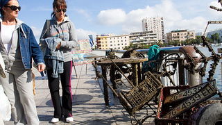 Ronilacki klub Sv. Roko – čišćenje, uvala Jazine, foto: Leo Banić