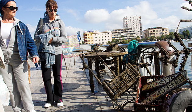 Ronilacki klub Sv. Roko – čišćenje, uvala Jazine, foto: Leo Banić