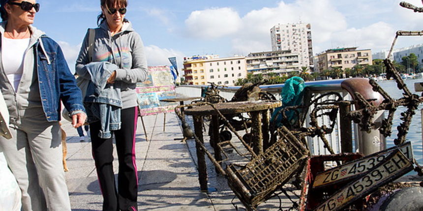 Ronilacki klub Sv. Roko – čišćenje, uvala Jazine, foto: Leo Banić Ronilacki klub Sv. Roko – čišćenje, uvala Jazine, foto: Leo Banić