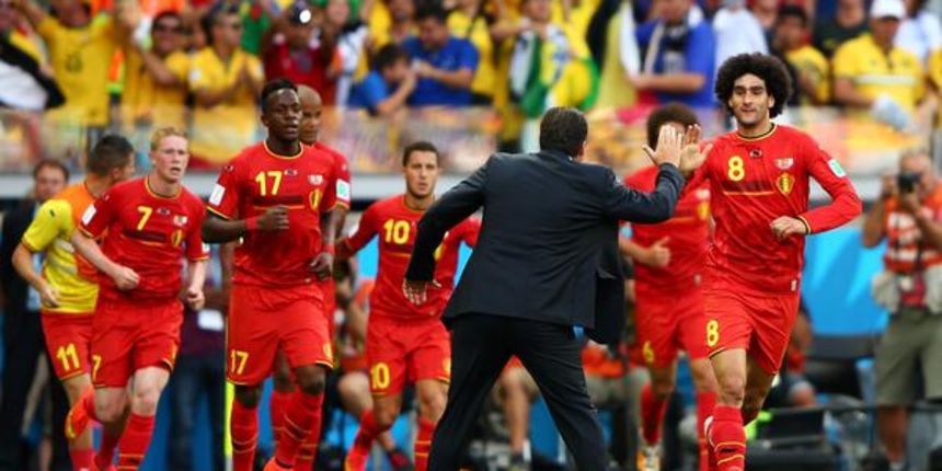 Slavlje Belgijanaca, foto: twitter Slavlje Belgijanaca, foto: twitter