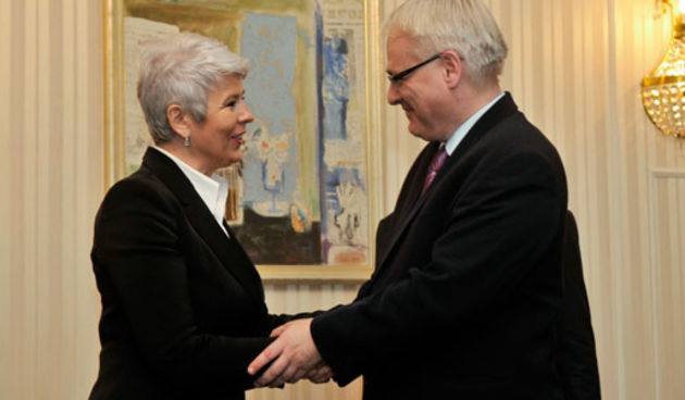 Kosor i Josipović (Foto:Index/CROPIX)