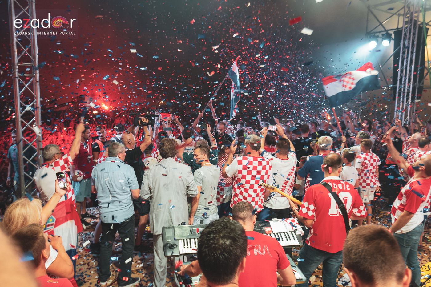 Zadar priredio nezaboravan doček svojim Vatrenim herojima