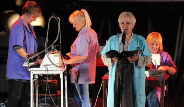 Performans za radnice u Kamenskom, foto: M. Anicic, Novi list