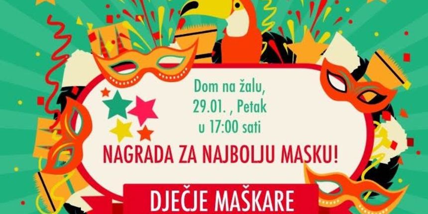 Dječji karneval u POU Dom na žalu Dječji karneval u POU Dom na žalu