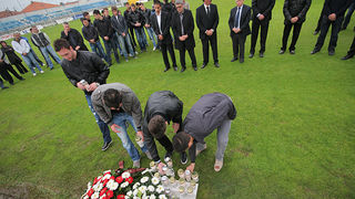 Obilježavanje 4. godišnjice smrti Hrvoja Ćustića (foto:Saša Čuka)