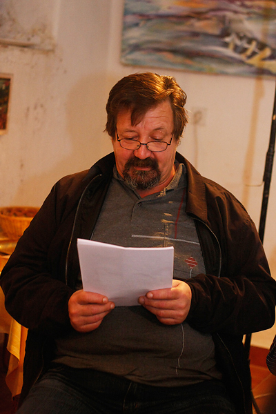 Roman Simić kod “ZaPis”-a u atelieru “Benini” Roman Simić kod “ZaPis”-a u atelieru “Benini”