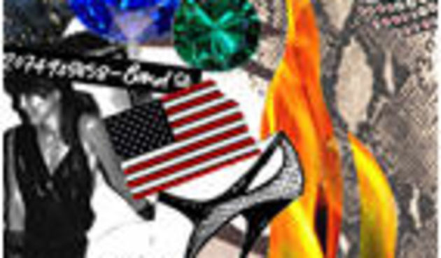 Kolaž Jimmy Choo motiva koristi se kao print u kolekciji (Moda.hr)