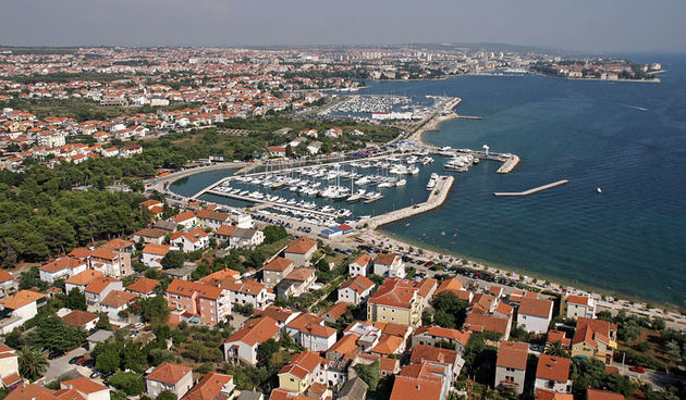 Zadar, marina Borik
