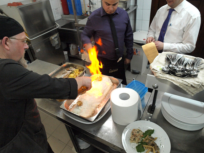 Dan pastrve u Restoranu Kornat 7. prosinca 2011., Foto: Vedran Penga