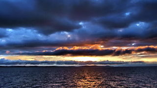 Plameni zalazak na Punta Skali, foto: L. Kvarantan