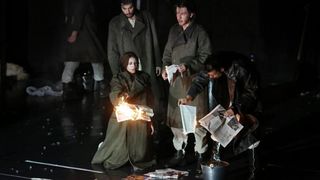 U sklopu Medjunarodnog festivala suvremenog kazalista Zadar snova, u kazalistu lutaka odrzana je predstava Grobnica za Borisa Davidovica. Photo: Filip Brala/PIXSELL