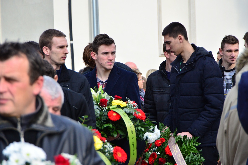 Oproštaj od Brune Marcelića, foto: Iva Perinčić Oproštaj od Brune Marcelića, foto: Iva Perinčić
