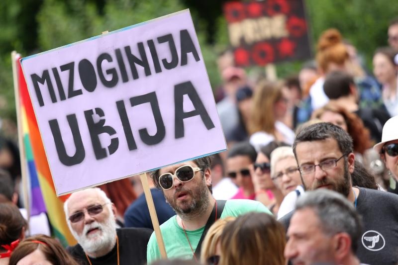 Održan je XV Zagreb Pride pod motom Još Hrvatska ni propala. Photo: PIXSELL Održan je XV Zagreb Pride pod motom Još Hrvatska ni propala. Photo: PIXSELL