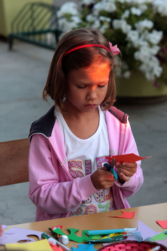 Likovna radionica u Sv. Filipu i Jakovu, foto: L. Juravic