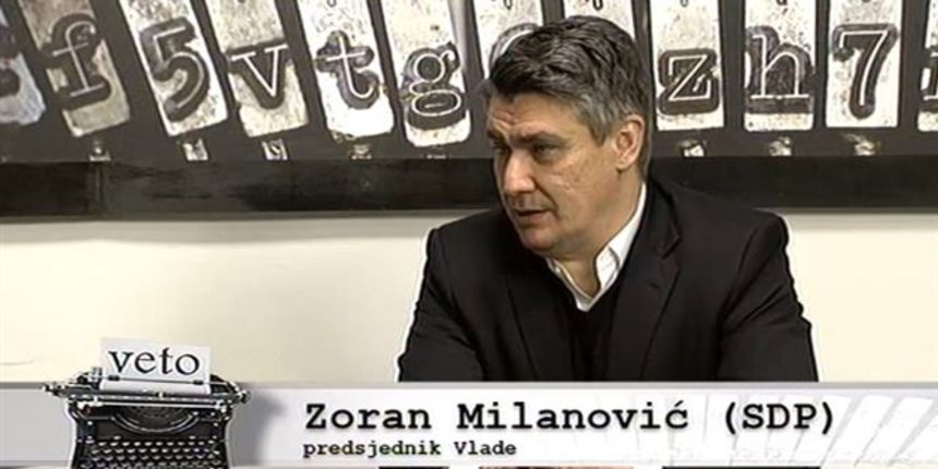 Zoran Milanović u emisiji Veto Jabuka TV-a