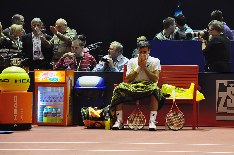 Finale ATP Zagreb: Dodig – Berrer, Foto: Andro Marcev Finale ATP Zagreb: Dodig – Berrer, Foto: Andro Marcev